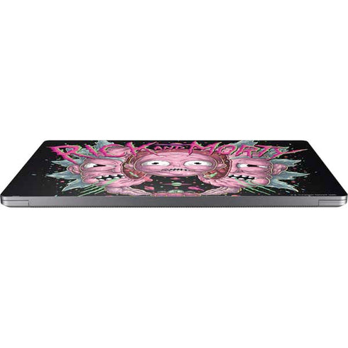 Adult Swim Rick and Morty Split Head Rick Universal Laptop 16.6in (13.4 x 9.7in) Skin